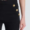 Jersey leggings with 6 buttons Jersey leggings with 6 buttons