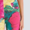 Jersey leggings with roses print Jersey leggings with roses print