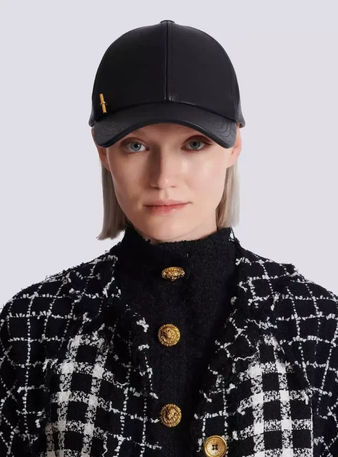 Lambskin cap
