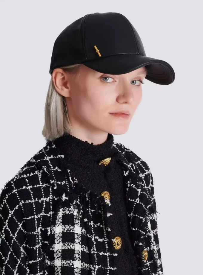 Lambskin cap