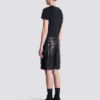Leather cargo Bermuda shorts Leather cargo Bermuda shorts