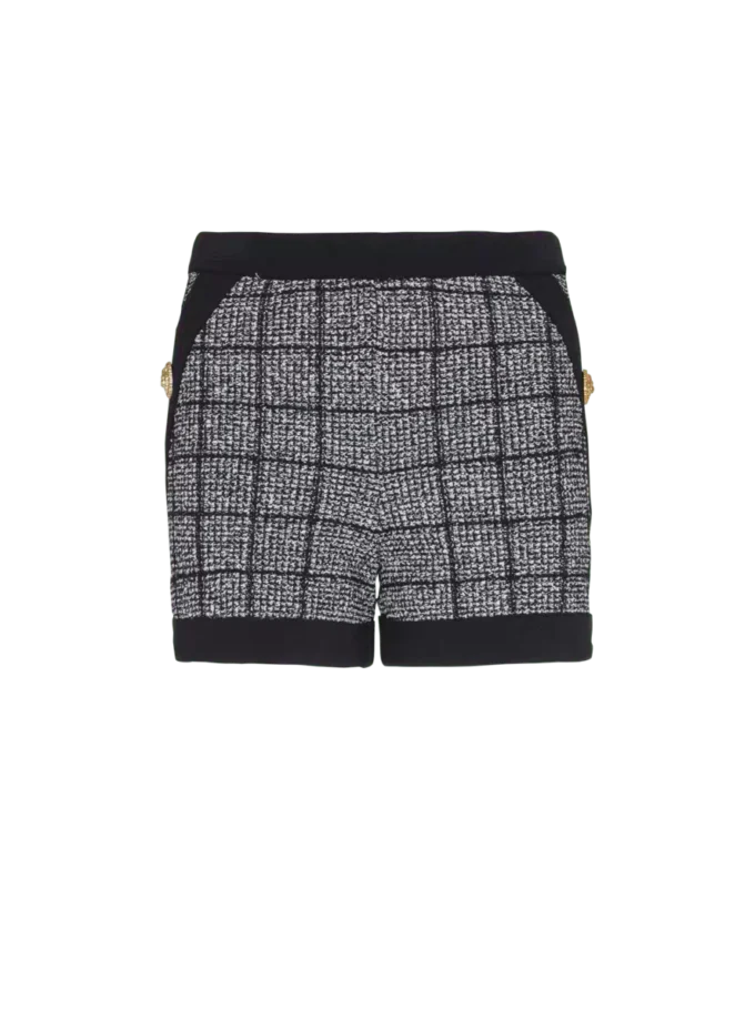 Light tweed shorts