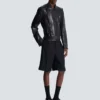 Lightweight lambskin leather biker jacket Lightweight lambskin leather biker jacket