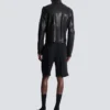 Lightweight lambskin leather biker jacket Lightweight lambskin leather biker jacket