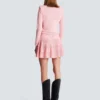 Long-sleeved textured knit cardigan