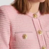 Long-sleeved textured knit cardigan