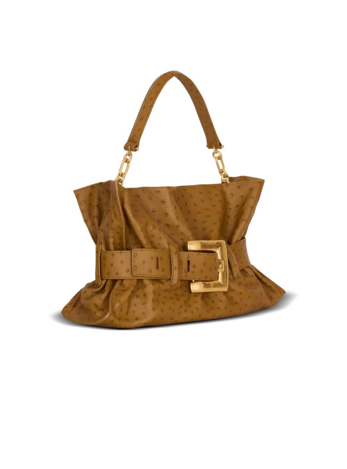 Medium Anthem bag in embossed calfskin
