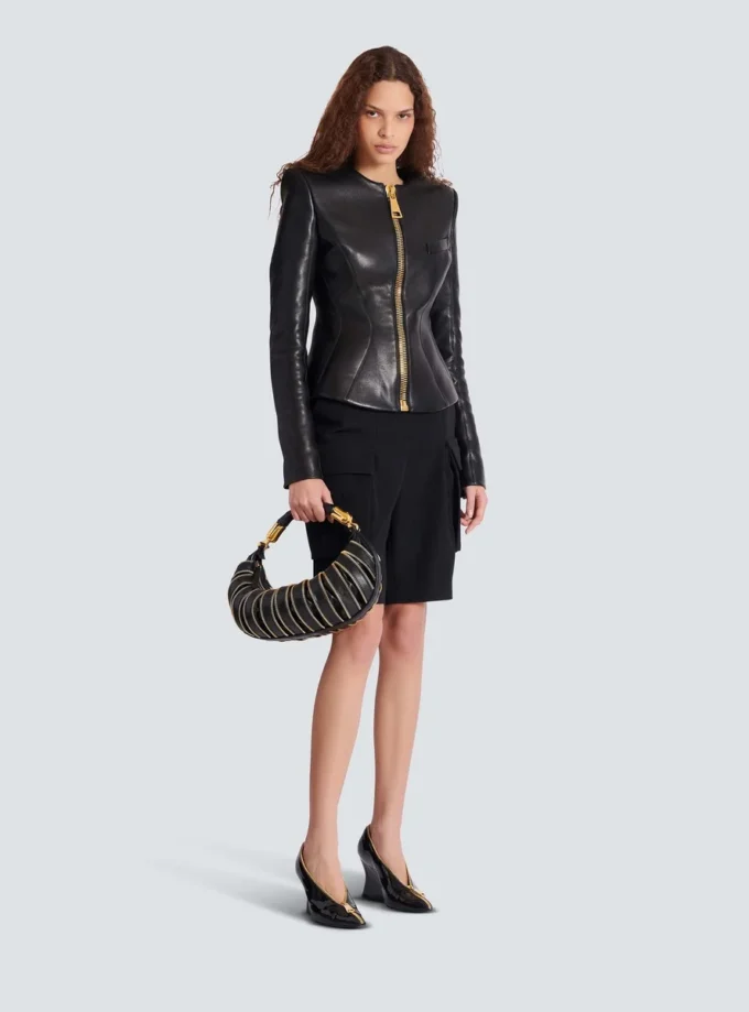 Medium Ebene Zips bag in calfskin leather Medium Ebene Zips bag in calfskin leather