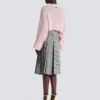 Midi skirt with Prince of Wales check Midi skirt with Prince of Wales check