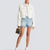 Monogram denim short Monogram denim short