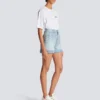 Monogram denim short Monogram denim short