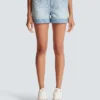 Monogram denim short Monogram denim short