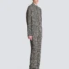 Monogrammed flowing trousers Monogrammed flowing trousers