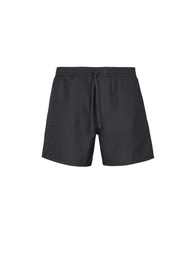 Monogrammed swim shorts Monogrammed swim shorts