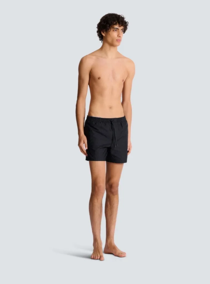 Monogrammed swim shorts Monogrammed swim shorts