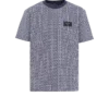 Monogrammed T-shirt with Balmain Couture label Monogrammed T-shirt with Balmain Couture label