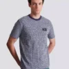 Monogrammed T-shirt with Balmain Couture label Monogrammed T-shirt with Balmain Couture label