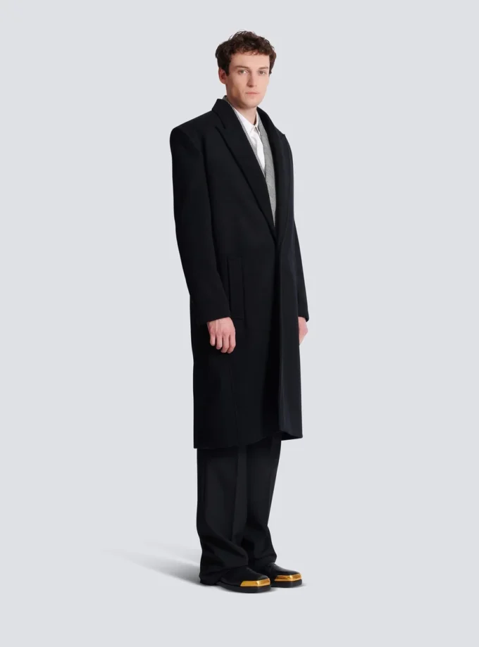 Oversized wool and cashmere coat Oversized wool and cashmere coat