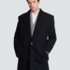Oversized wool and cashmere coat Oversized wool and cashmere coat