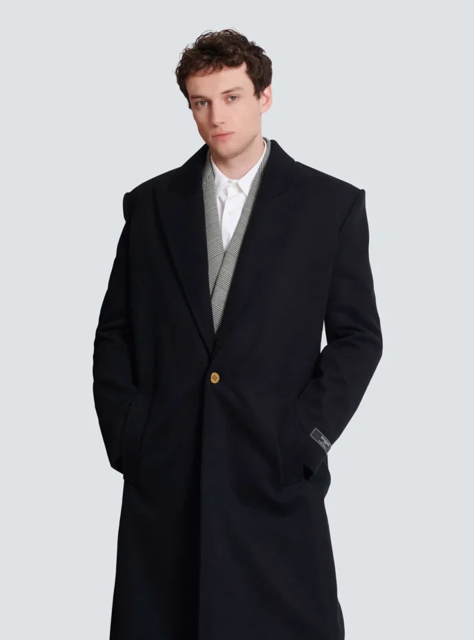 Oversized wool and cashmere coat Oversized wool and cashmere coat