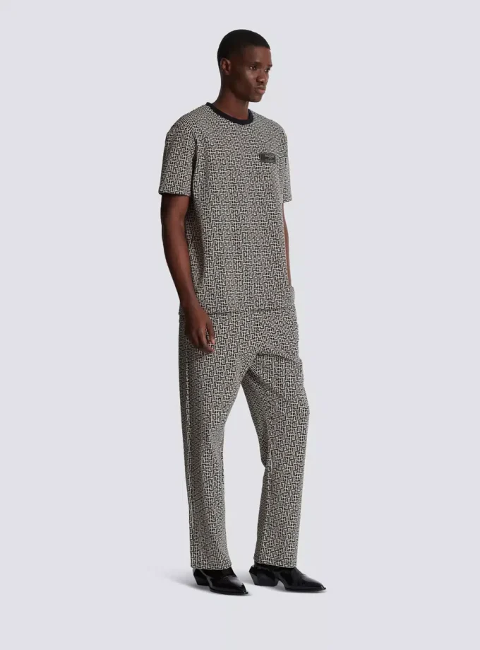 PB Labyrinth jacquard T-shirt PB Labyrinth jacquard T-shirt