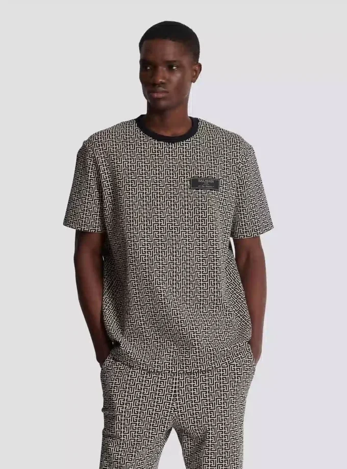 PB Labyrinth jacquard T-shirt PB Labyrinth jacquard T-shirt