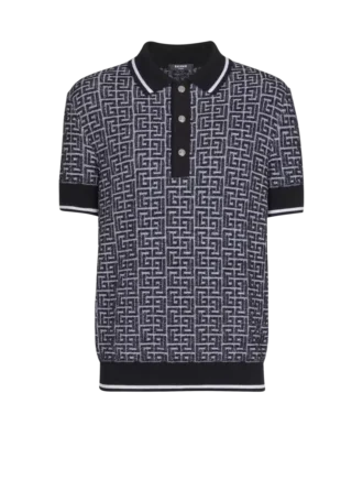 PB Labyrinth knit polo shirt PB Labyrinth knit polo shirt