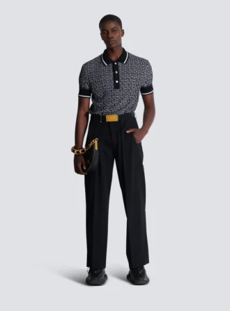 PB Labyrinth knit polo shirt PB Labyrinth knit polo shirt