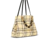 Plaid tweed 1945 tote bag