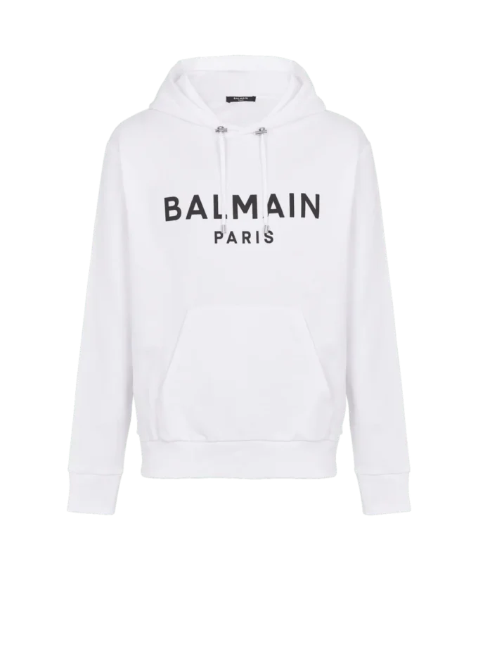 Printed Balmain Paris hoodie Printed Balmain Paris hoodie
