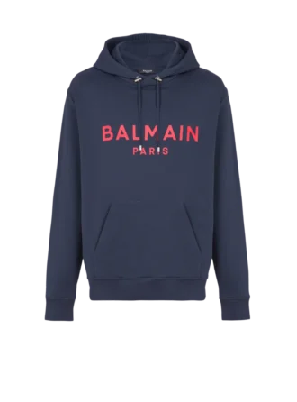 Printed Balmain Paris hoodie Printed Balmain Paris hoodie