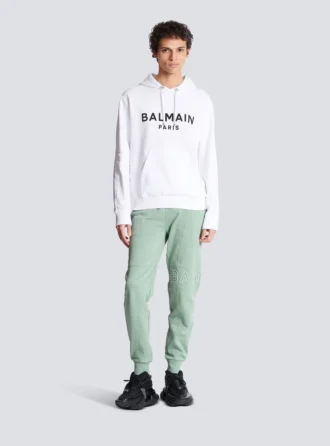 Printed Balmain Paris hoodie Printed Balmain Paris hoodie