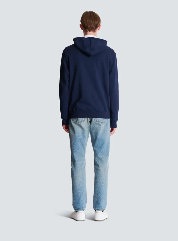 Printed Balmain Paris hoodie Printed Balmain Paris hoodie