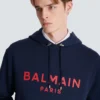Printed Balmain Paris hoodie Printed Balmain Paris hoodie