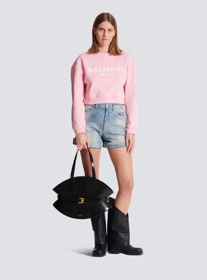 Printed Balmain Paris sweatshirt Printed Balmain Paris sweatshirt
