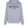 Printed cotton hoodie Printed cotton hoodie