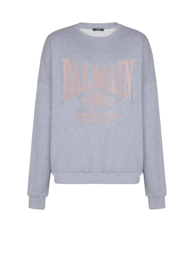 Printed cotton sweatshirt Printed cotton sweatshirt