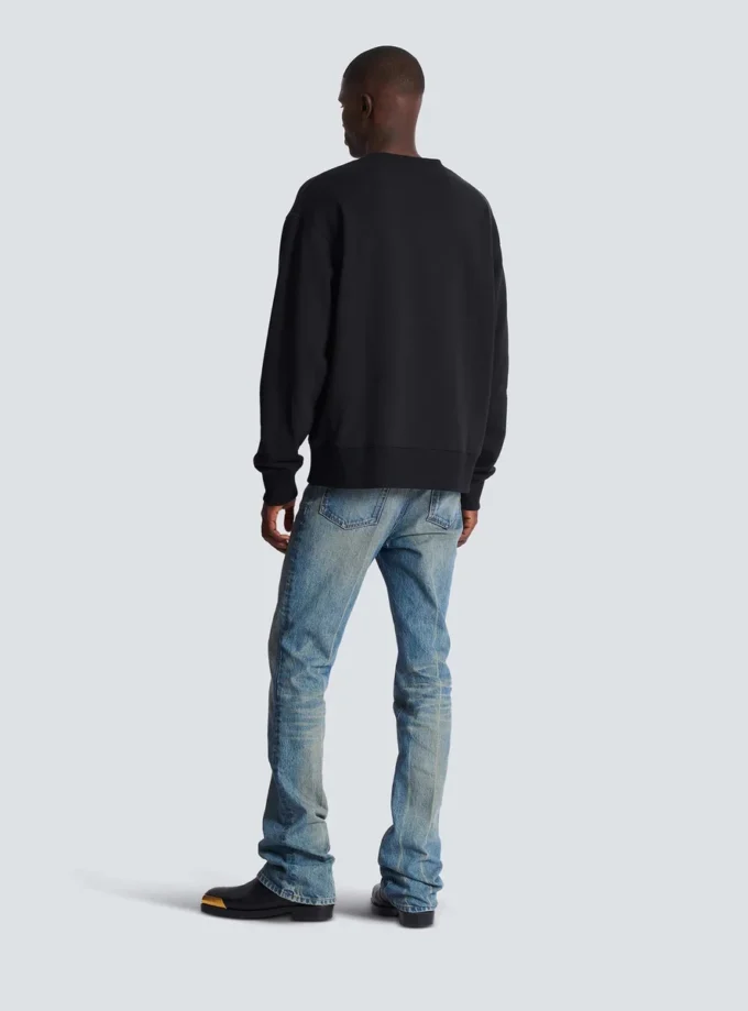 Printed cotton sweatshirt Printed cotton sweatshirt
