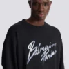 Printed cotton sweatshirt Printed cotton sweatshirt