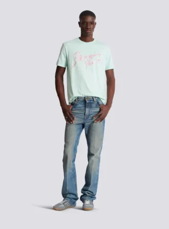 Printed cotton T-shirt Printed cotton T-shirt