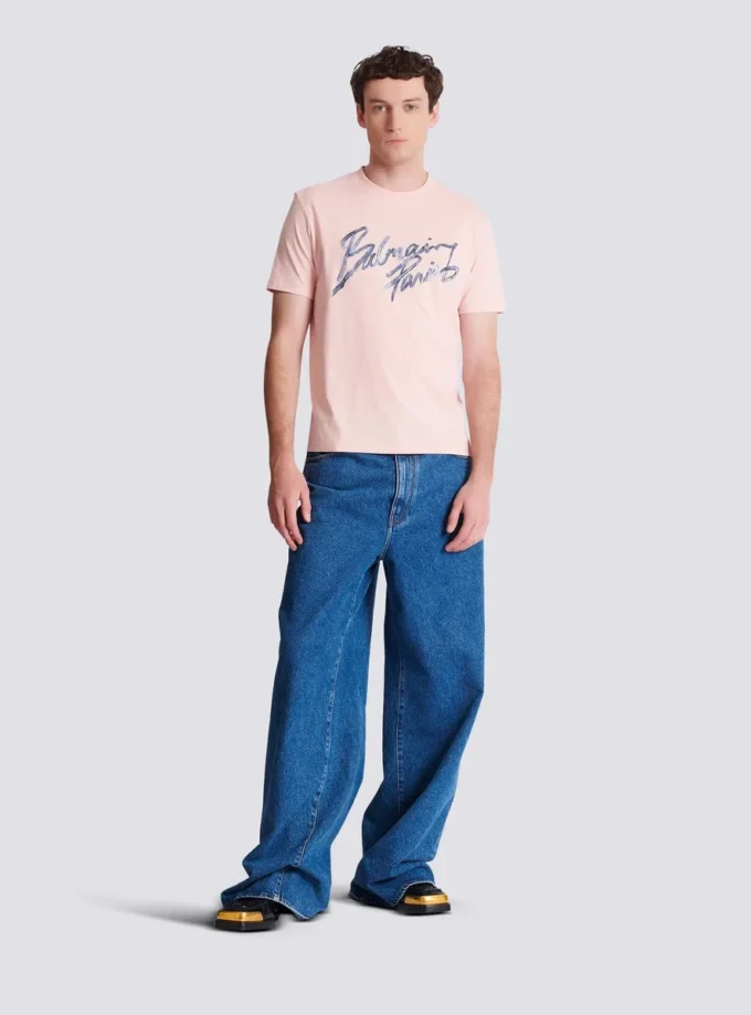 Printed cotton T-shirt Printed cotton T-shirt