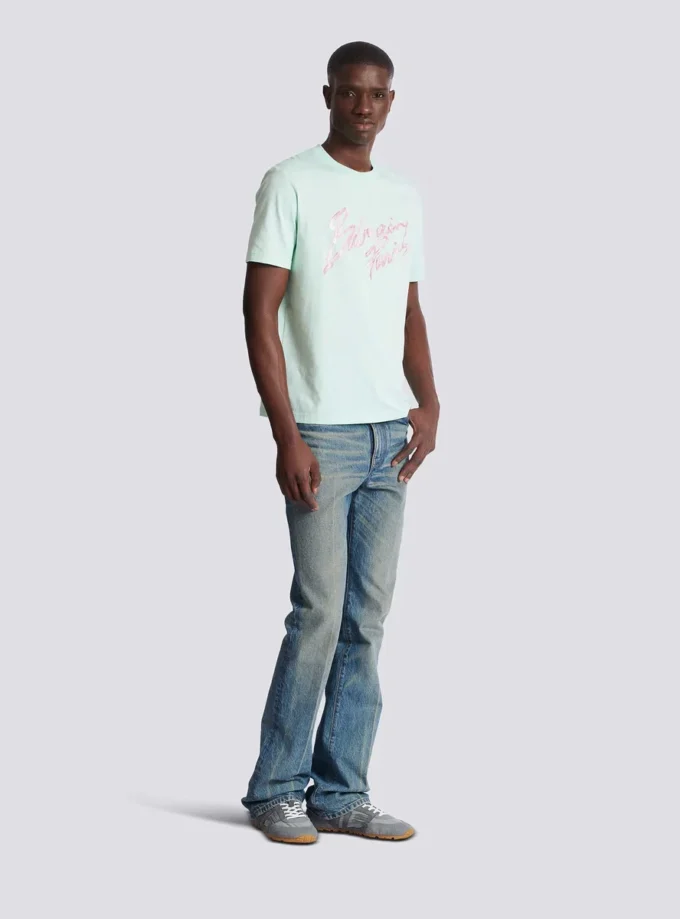 Printed cotton T-shirt Printed cotton T-shirt