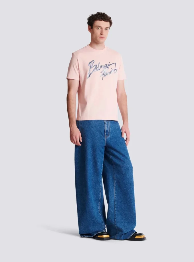 Printed cotton T-shirt Printed cotton T-shirt