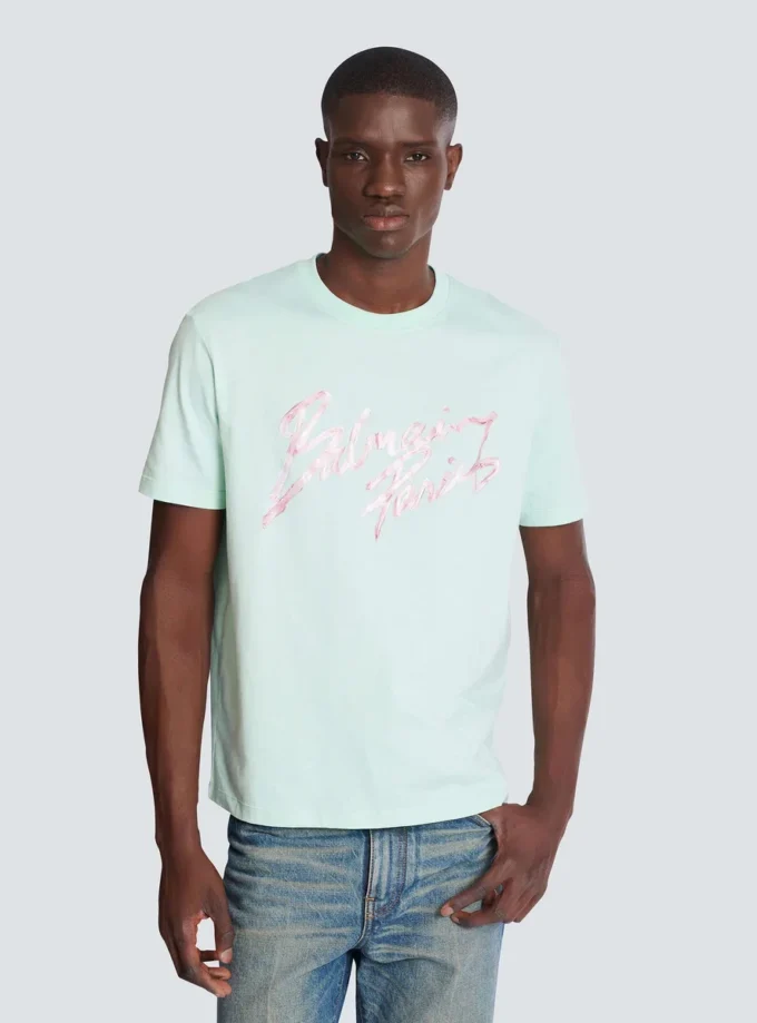 Printed cotton T-shirt Printed cotton T-shirt