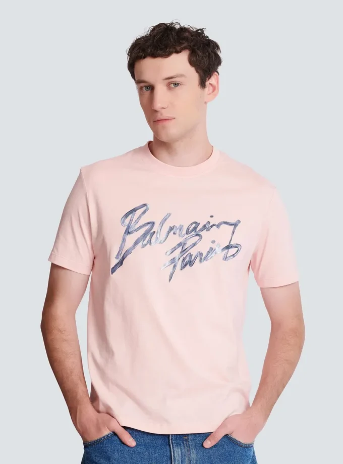 Printed cotton T-shirt Printed cotton T-shirt