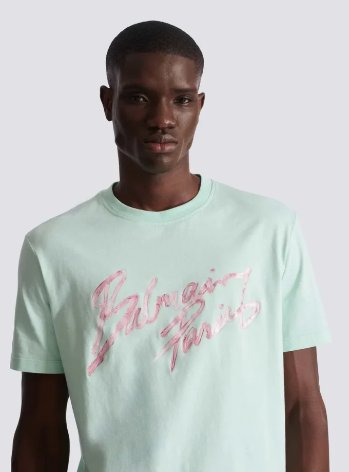 Printed cotton T-shirt Printed cotton T-shirt