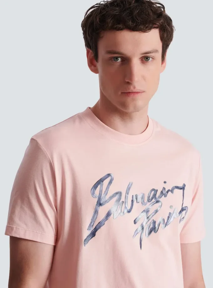 Printed cotton T-shirt Printed cotton T-shirt