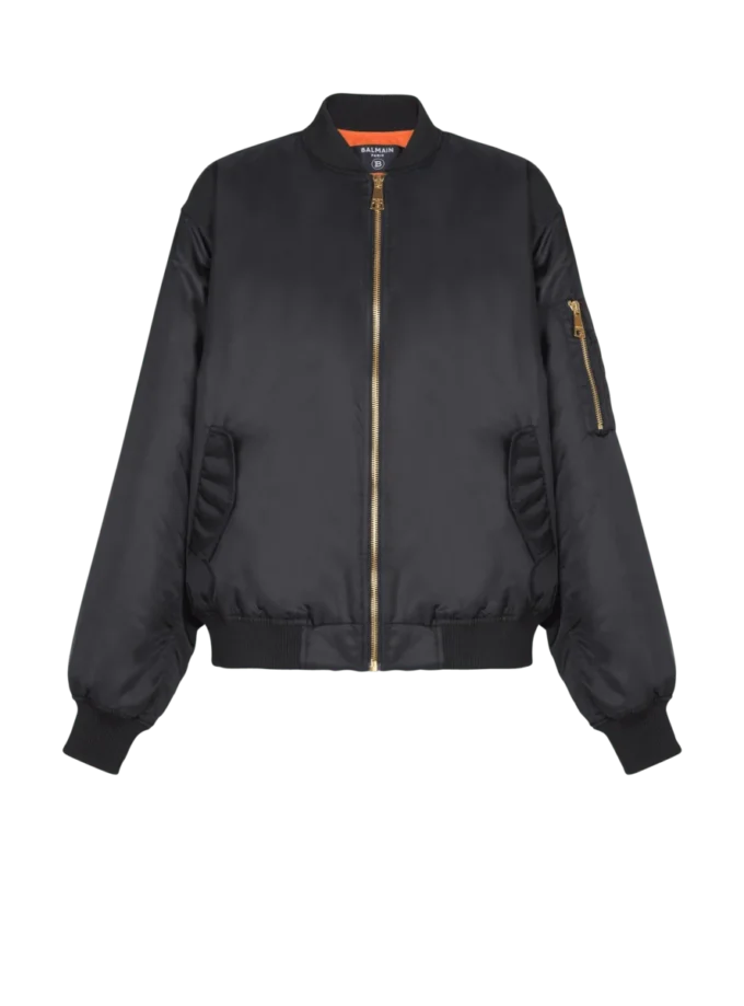 Printed nylon bomber jacket Printed nylon bomber jacket
