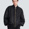 Printed nylon bomber jacket Printed nylon bomber jacket