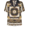 Printed pyjama shirt with Foulard Chaînes pattern